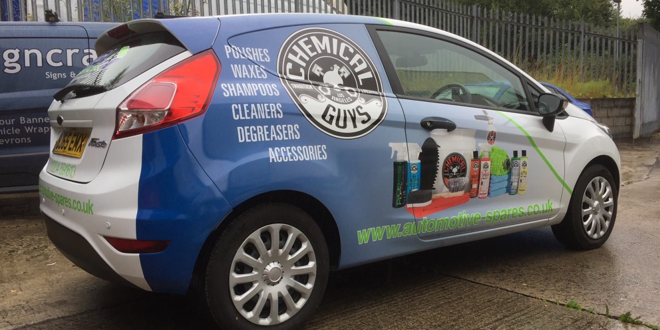 chemical guys vehicle wrap and graphics by signcraft