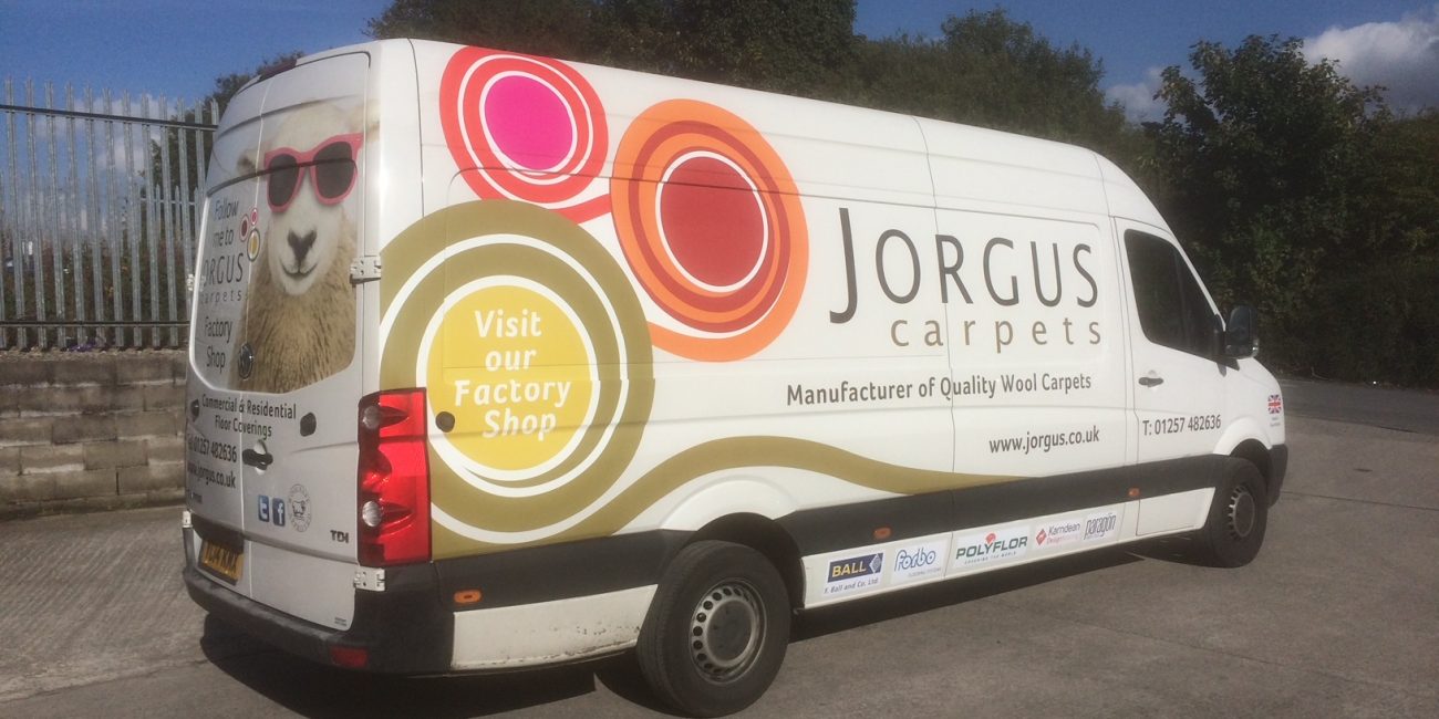 Jorgus Van Wrap & Graphics by Signcraft