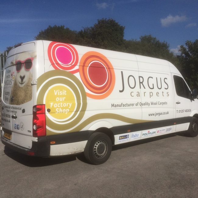 Jorgus Van Wrap & Graphics by Signcraft