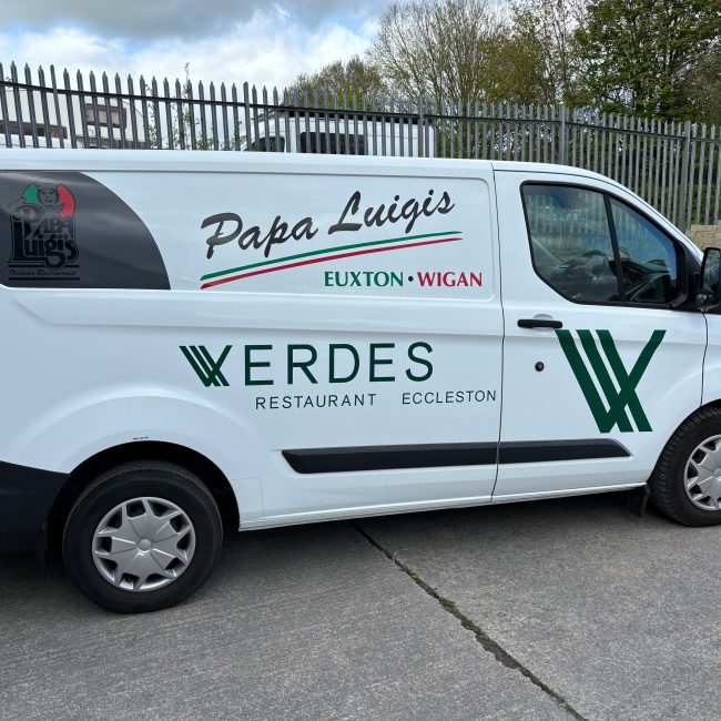 Papas vehicle graphics